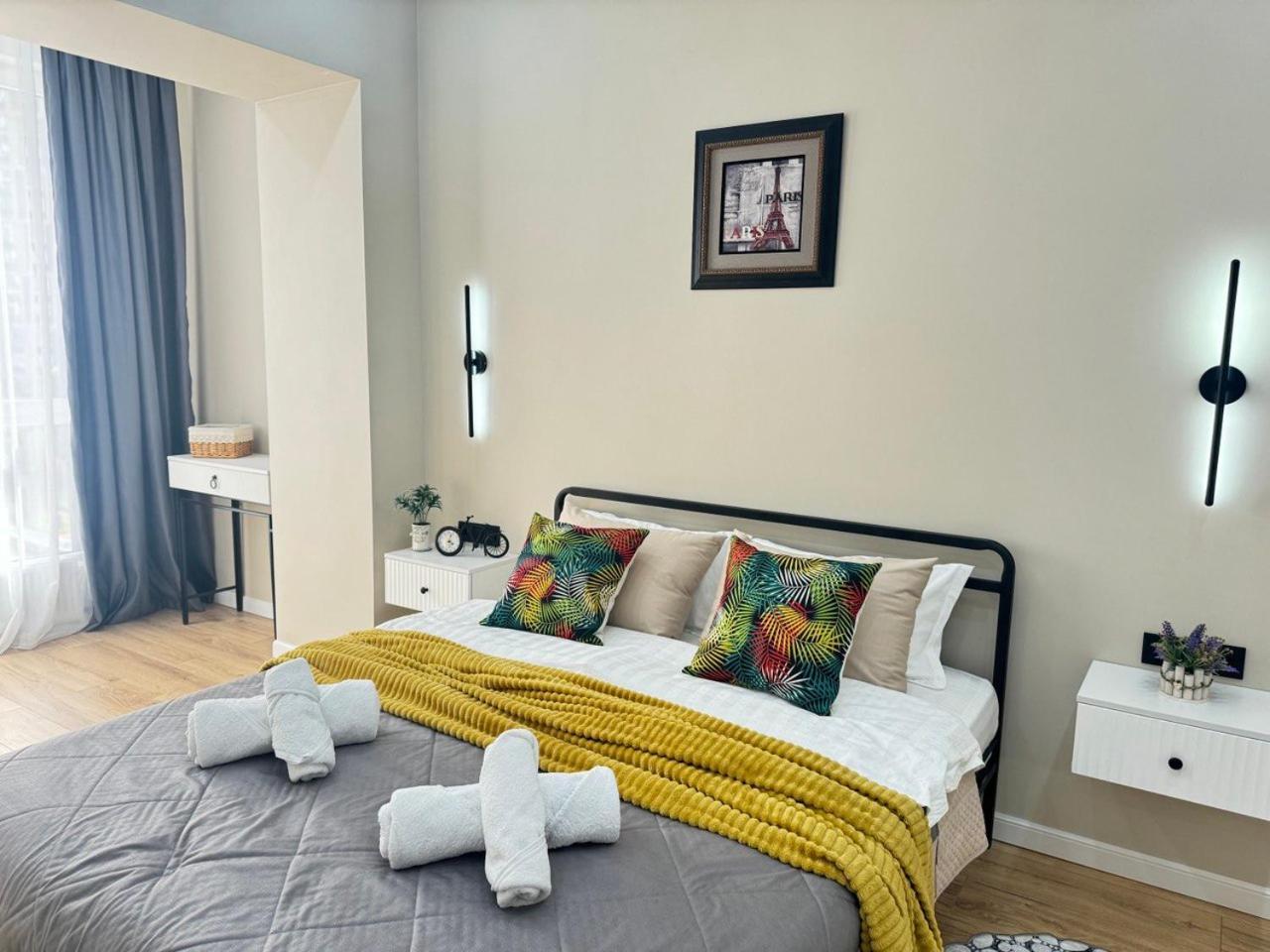 2-room жк комфорт сити Near Mega, Flat 15 * Almaty