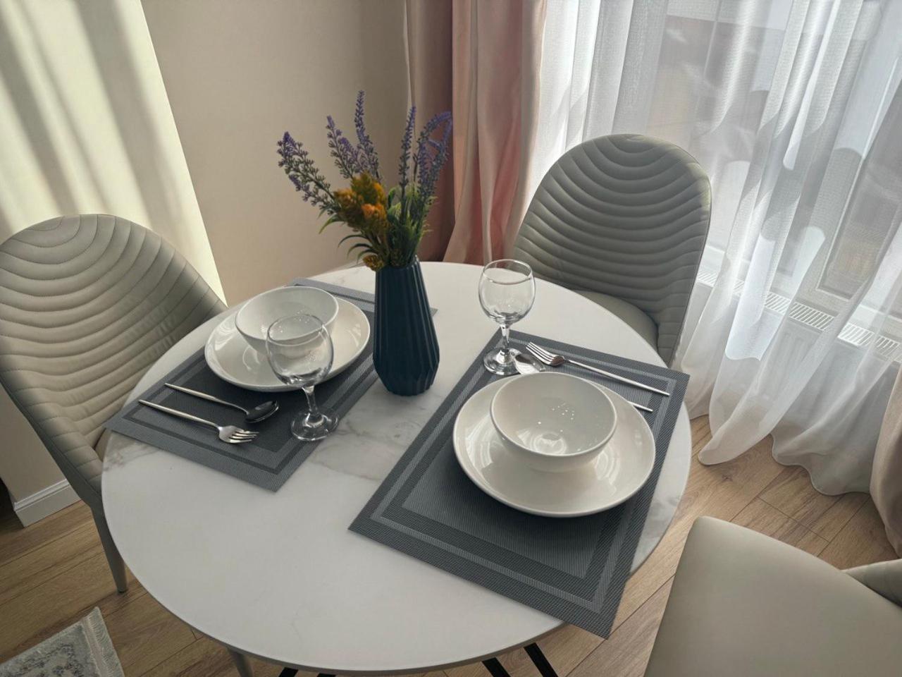 Apartment 2-room жк комфорт сити Near Mega, Flat 15 Almaty
