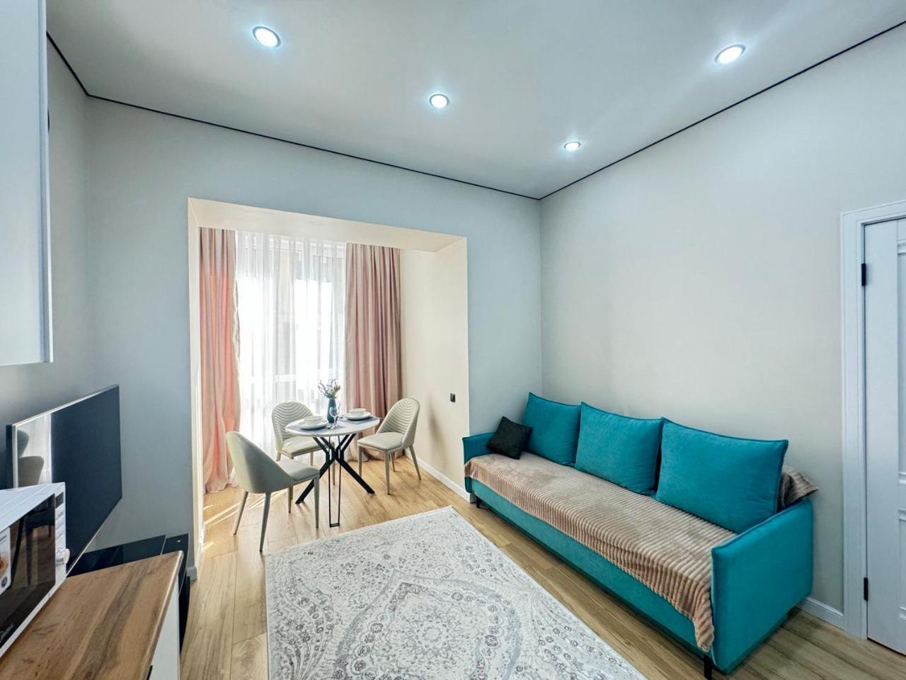2-room жк комфорт сити Near Mega, Flat 15 * Almaty