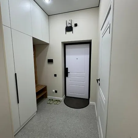 2-Room Apartment Жк Комфорт Сити Near Mega, Flat 15 Almaty Exterior photo